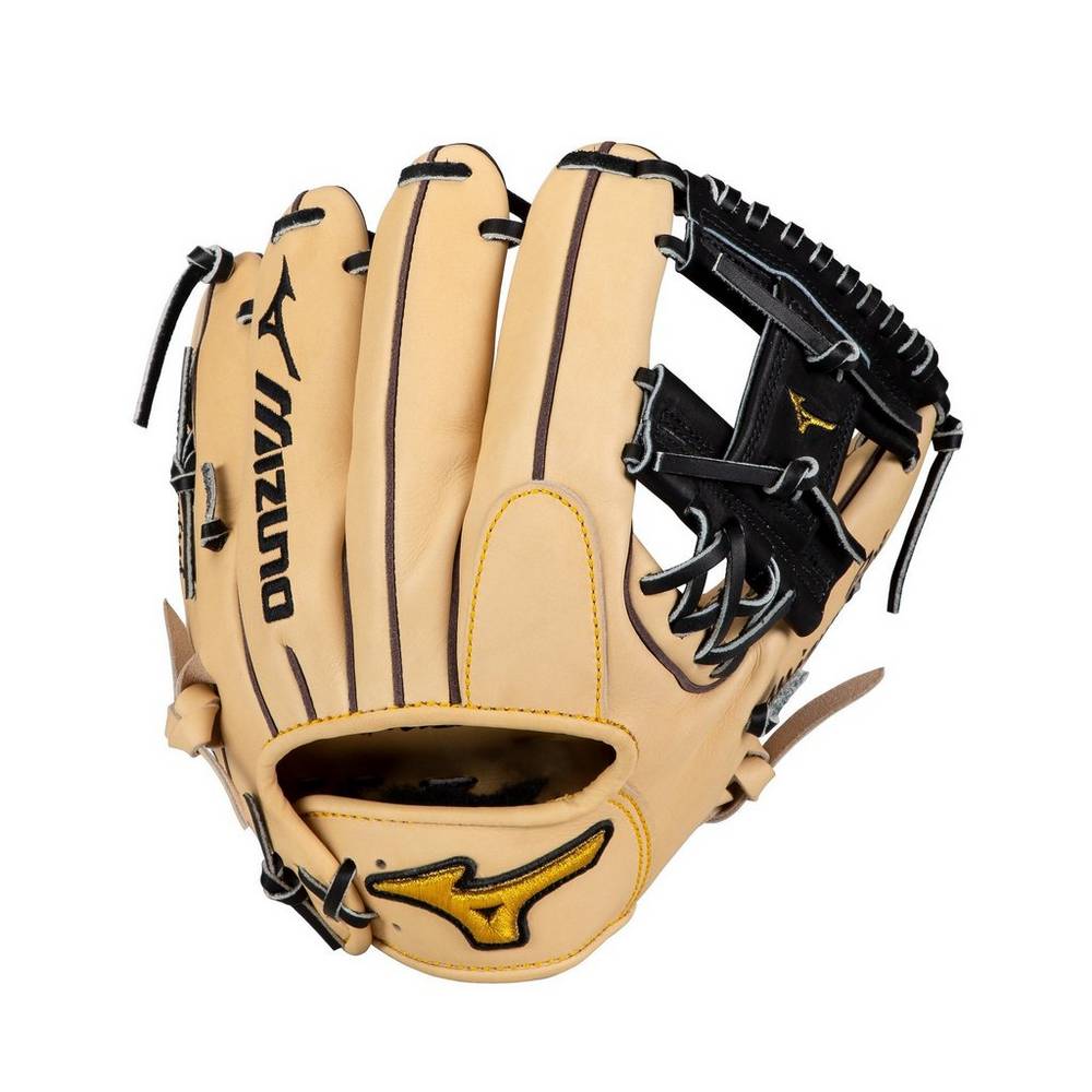 Mizuno Men's Pro Infield Baseball Glove 11.5" - Regular Pocket Brown (312816-YBN)